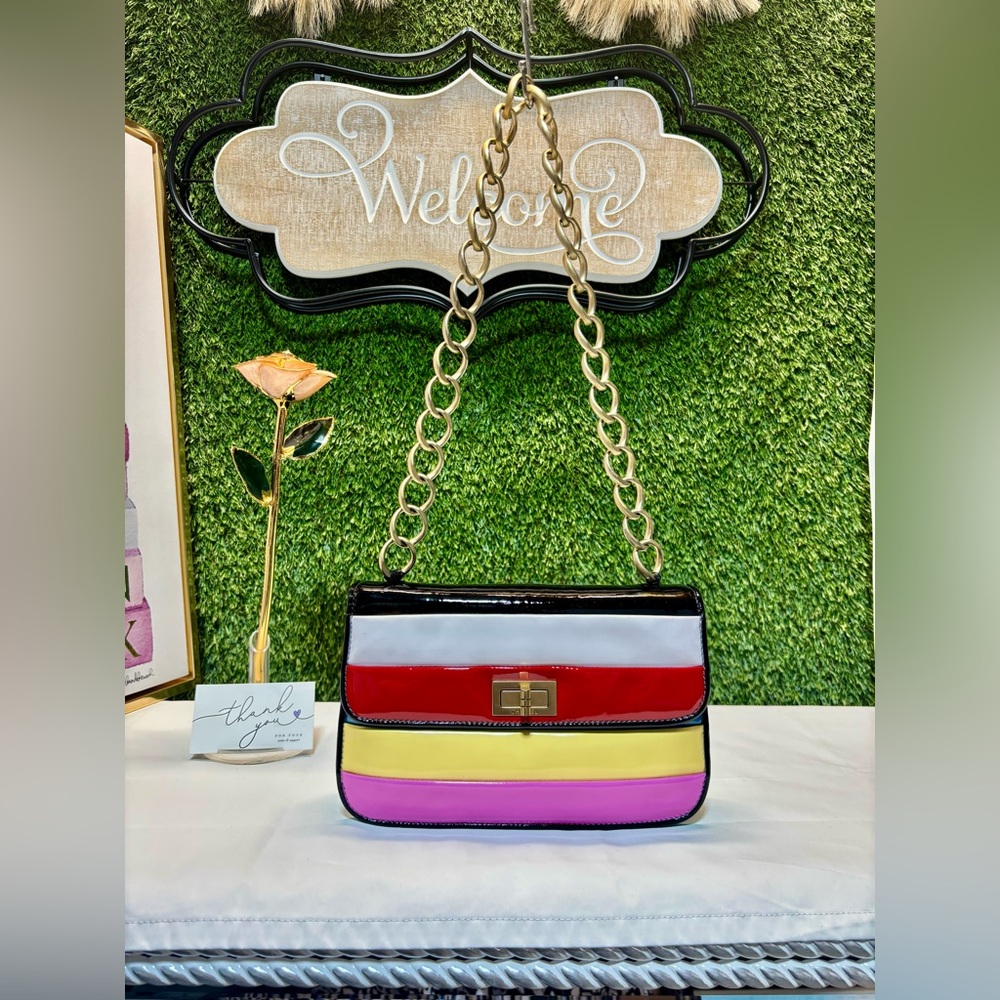 ❤️ Chanel Striped Reissue Vintage Flap Bag A803P2#26